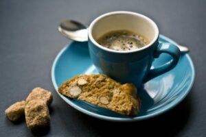 espresso coffee blue spoon 503796