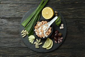 Strona główna 6 concept of herb pills on rustic wooden table 2023 11 27 05 31 51 utc